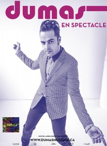 Affiche de la tournee DUMAS 2015